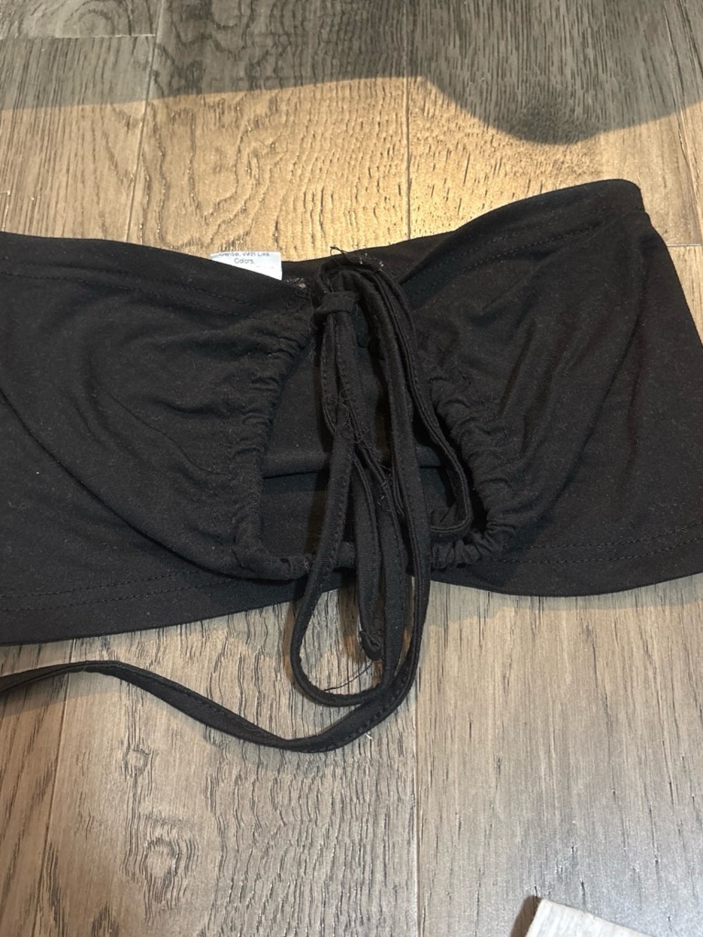 SHEIN Black Crop Top